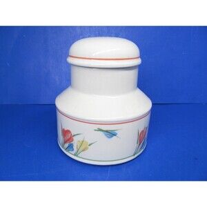 Wedgwood Midwinter Crocus 3 1/2" Sugar Bowl With Lid Produced From 1986-1987 EUC